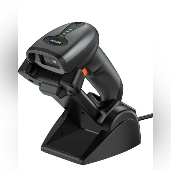 The Symcode 4590DA Handheld Barcode Scanner black - Picture 1 of 6